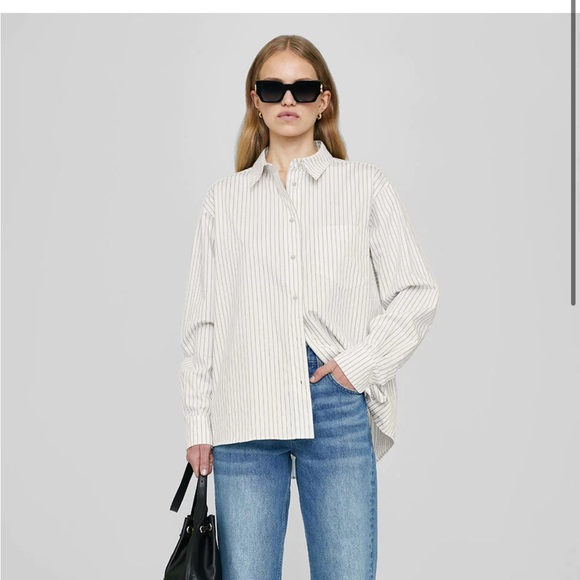 Anine Bing Tops - Anine Bing Braxton Shirt